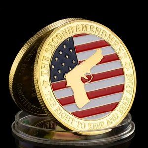 The 2nd Amendment The Right To Keep And Bear Arms Challenge Coin - 2 Coins